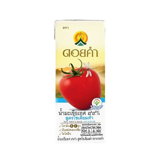 도이캄 토마토 쥬스 200ml 4개묶음(저염) / Doikham Tomato Drink